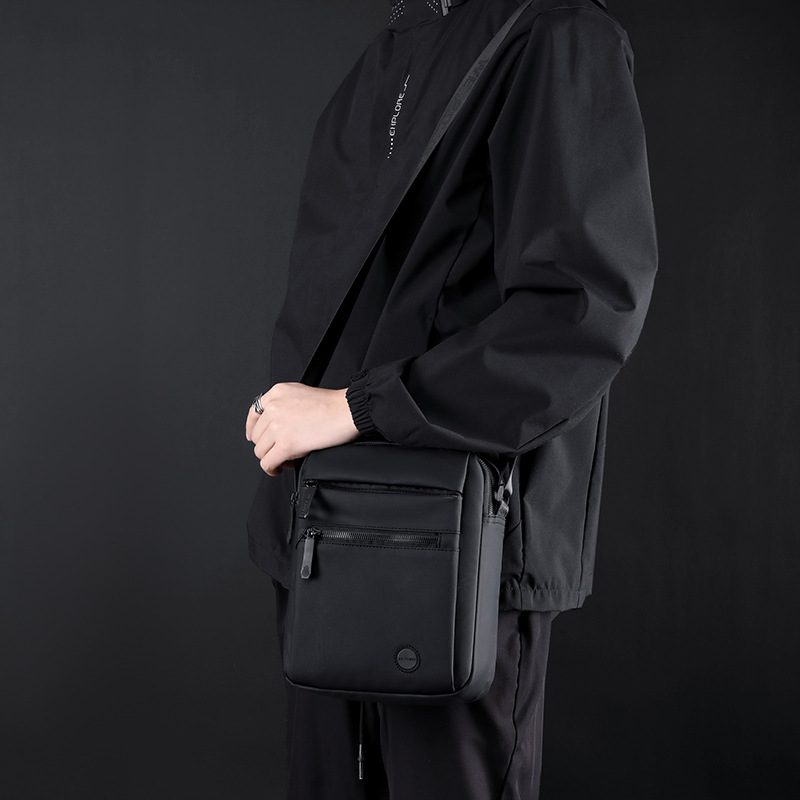 Wepower nuevos hombres de hombro ocasional bolsa de mensajero impermeable película de cuero bolso de Los Hombres de gran capacidad de documentos bolsa de mensajero