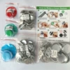 Set 9 (22+28+38mm buckle total 60 sets+corresponding 3 tools)