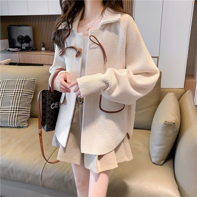 Spring Chanel Style Woolen Coat Women's Spring and Autumn 2025 New Explosions Western Style Loose Knitted Top Cardigan