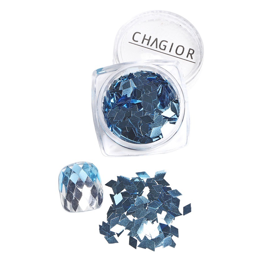 Nuevo flash coreano peces Ji diamante gradiente grandes lentejuelas uñas joyería chispeante uñas parche Decoración