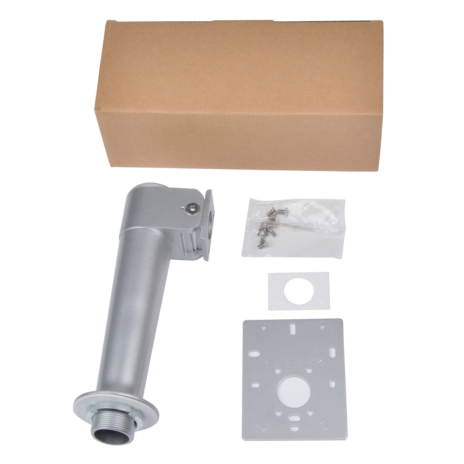 Soporte para máquina de reconocimiento facial Torchman, columna de aluminio universal para control de acceso y asistencia, compatible con Entropy y Hikvision.
