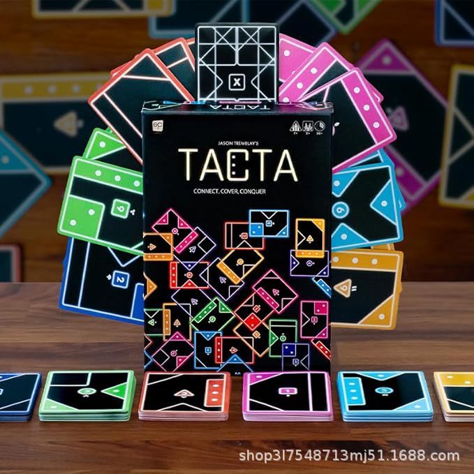跨境TACTA塔克塔桌游卡牌形状图案匹配亲子互动多人竞赛桌面游戏|undefined