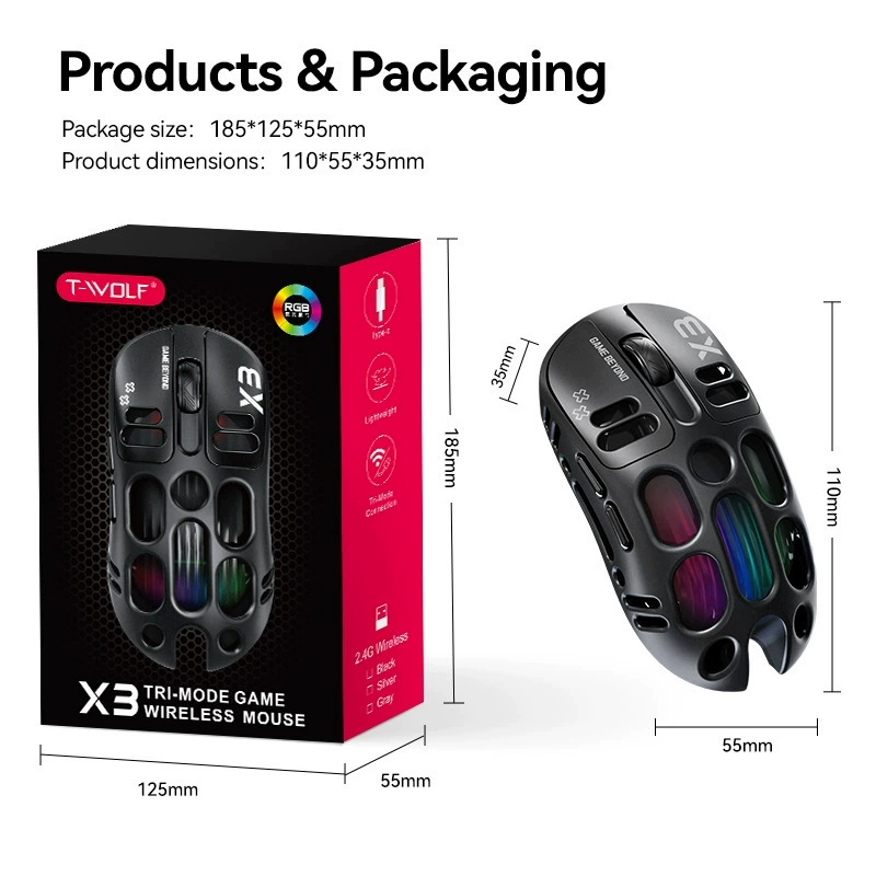 (Cross-border trading), wireless mouse, gaming mechanical game console, x3