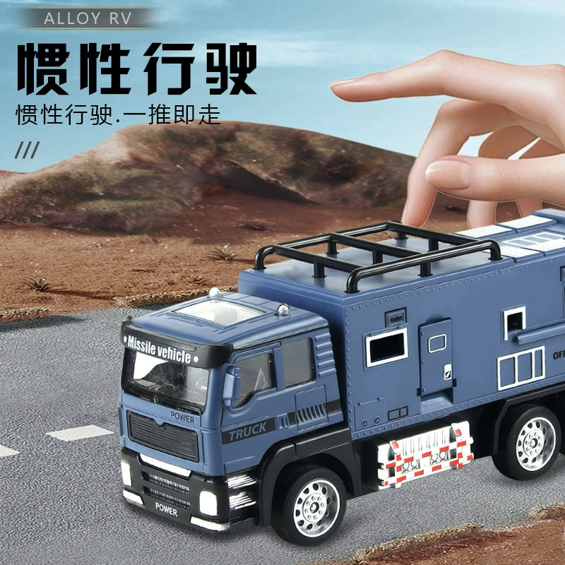 Реалистичный дом на колёсах RV, SUV для кемпинга, игрушечная машина для путешествий, грузовик для мальчиков, транспорт, мотоцикл, модель автомобиля, моделирование для детей