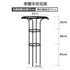 Single -circle umbrella -shaped rose climbing vine shelf climbing vine roses green plant flower support outdoor assembly cross -border supply