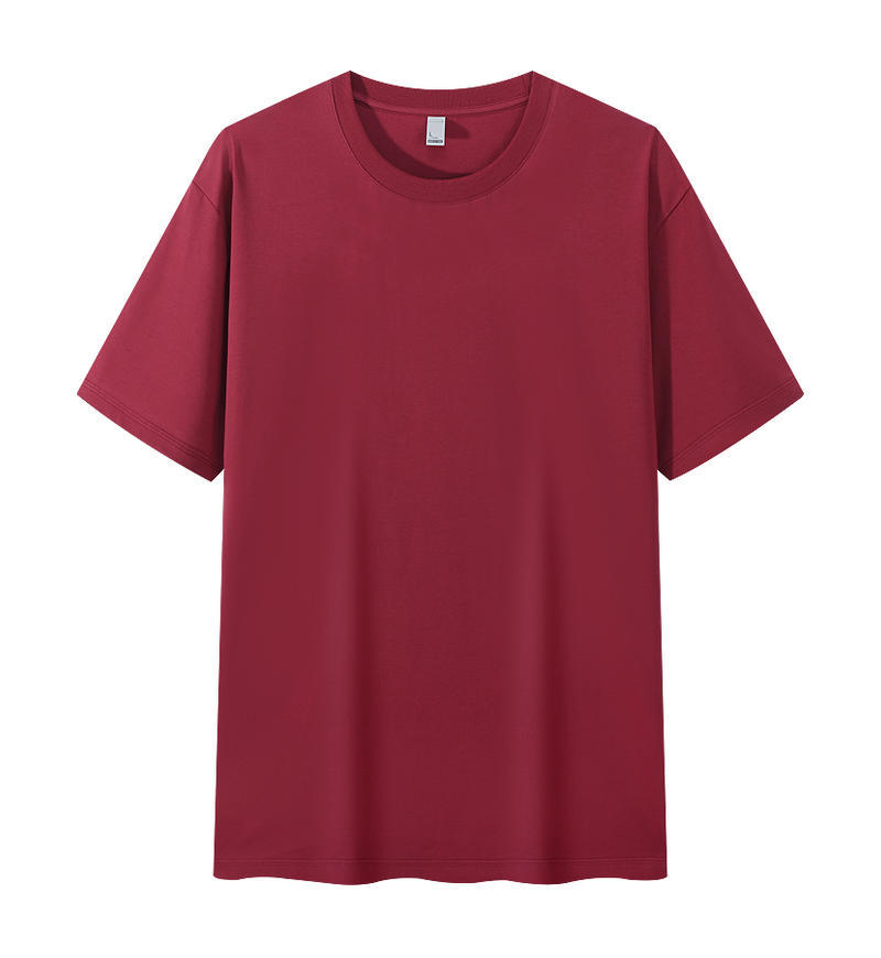 Camisa cultural de manga corta fresca de algodón con amoníaco líquido, estampado, bordado, camiseta de cuello redondo, logotipo impreso personalizado, ropa de clase, ropa de trabajo