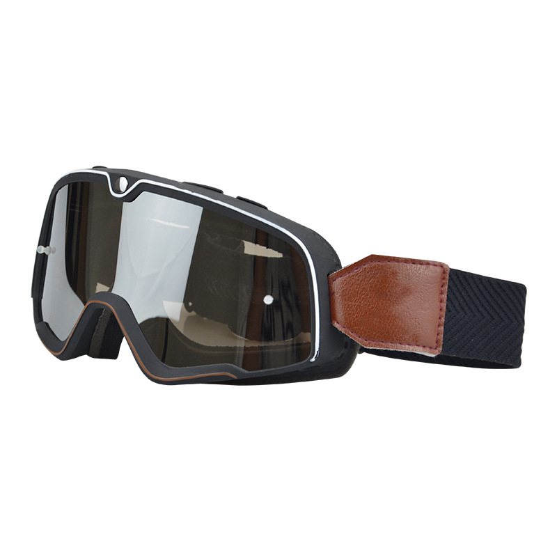 Fashion motorcycle speed reducing helmet goggles, high-definition windproof and dustproof off-road goggles_voghion.com