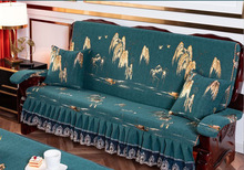 实木沙发垫带靠背连体加厚海绵中式红木沙发坐垫家用沙发垫