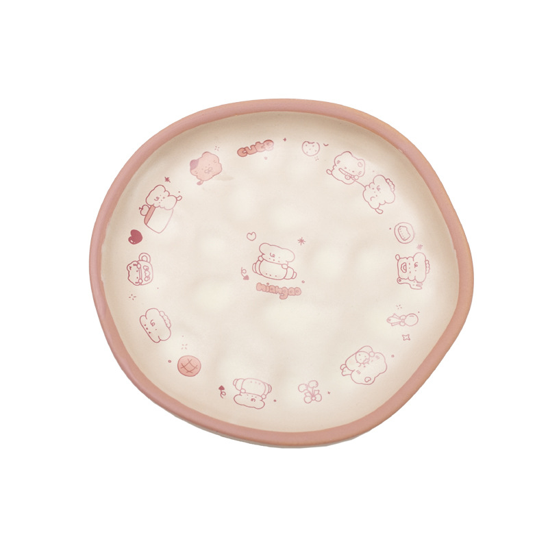 디너 플레이트 [핑크] [15cm]