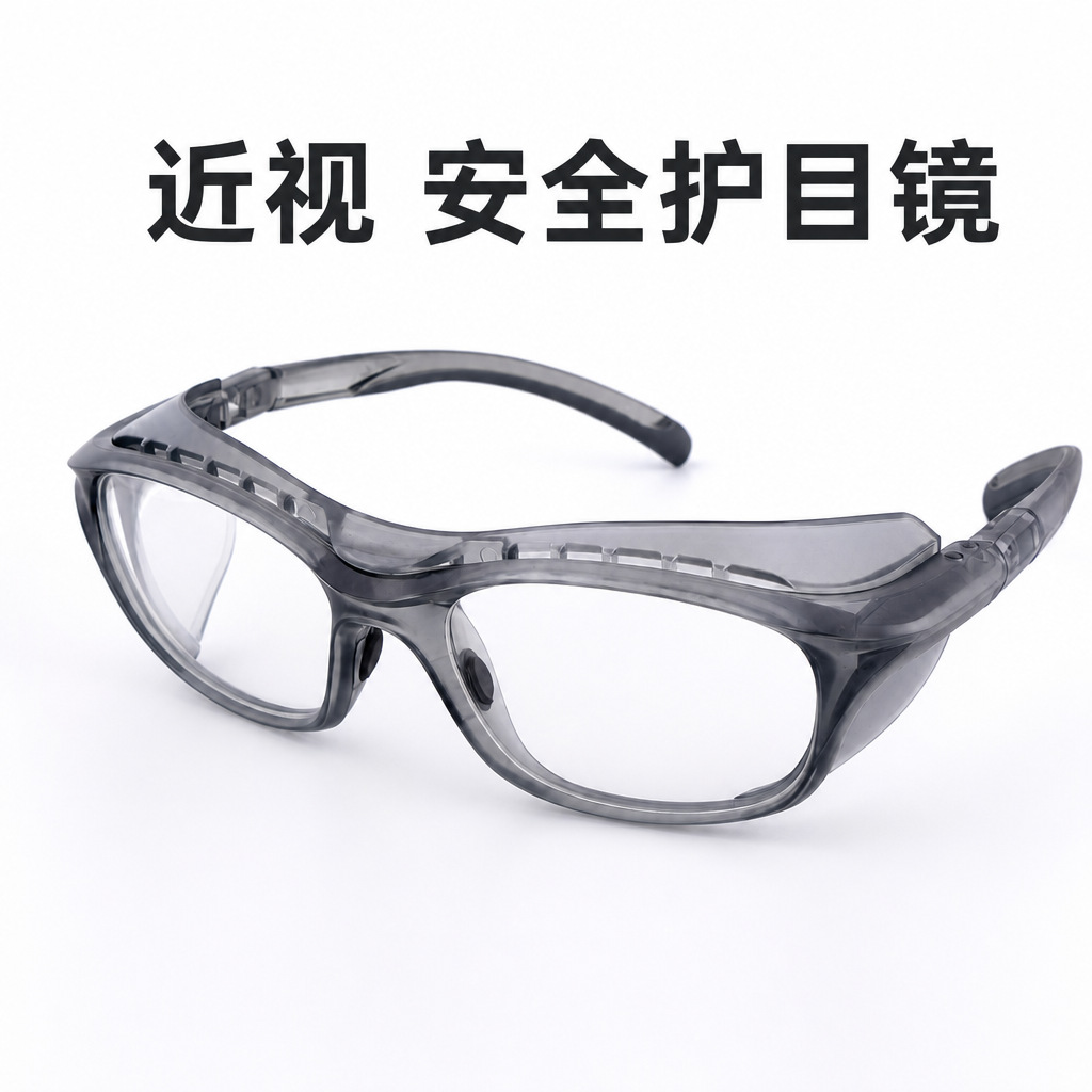 Myopia Protective Goggles Can Be Equipped with Prescription Anti-Impact Protective Glasses, Workshop Anti-Splash Goggles Ansi Z87.1