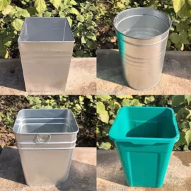 环卫垃圾桶;户外实木桌椅