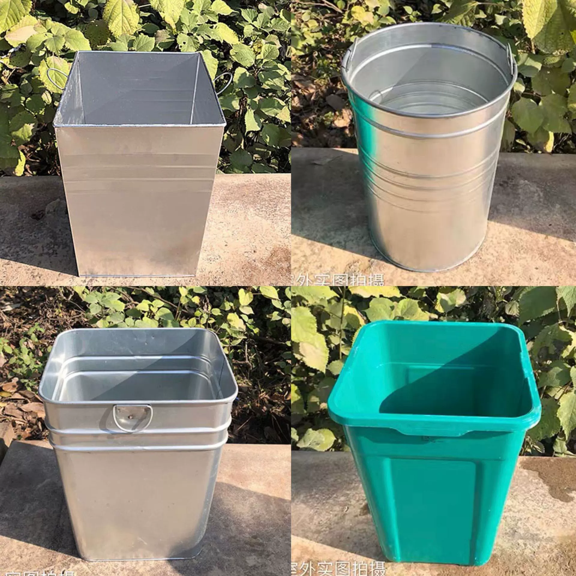 户外垃圾桶内胆铁皮内桶机压桶不锈钢内桶镀锌板内胆环卫内筒配件
