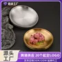 双层商用定制隔热西餐盘