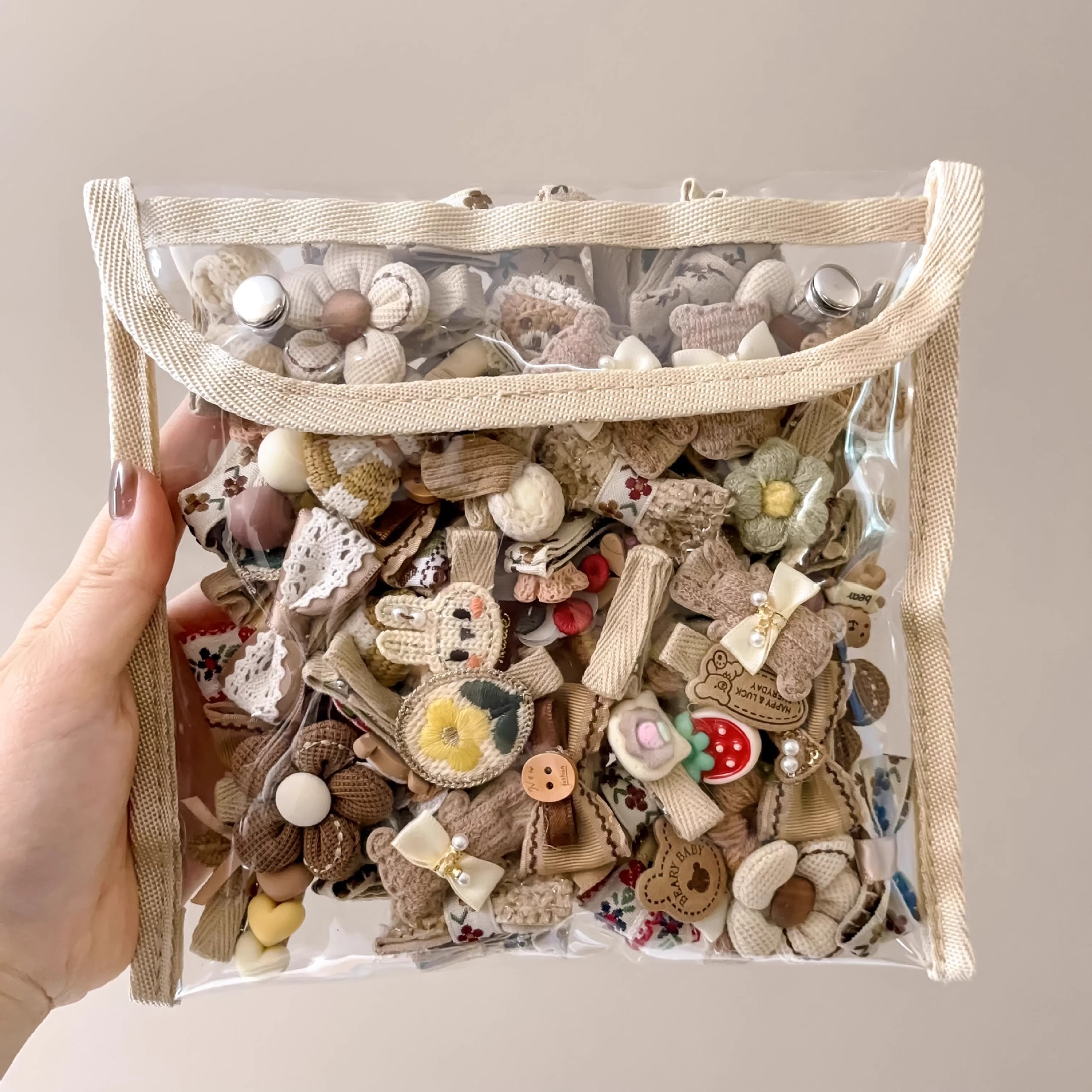 Bebé clip de pelo bolsa de tela tocado lindo niños horquilla bebé no duele horquilla de pelo princesa rota horquilla accesorios para el cabello