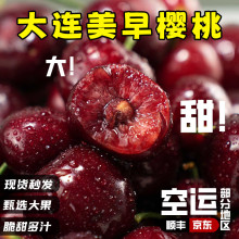 广州江南批发顺丰直发大连美早樱桃大樱桃3-5J大果当季新鲜水果