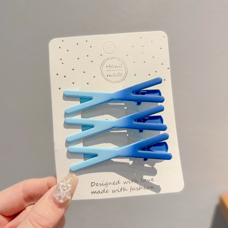 Horquilla de estrella amarilla dulce y linda, clip de flequillo en la frente femenina, cabello roto en el costado, clip de pico de pato, tocado