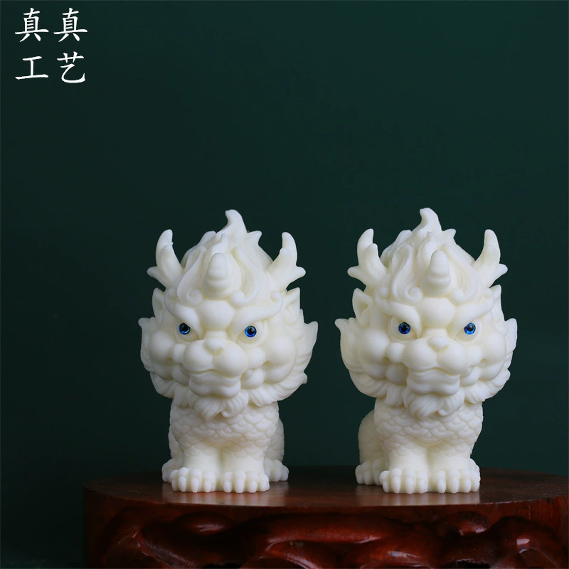 Фрукты из слоновой кости Бодхи единорог большой украшение