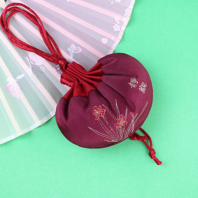 Festival del Barco del Dragón bolsita bolsa vacía bolsita de brocado bolsita bolsa vacía bolsita portátil estilo antiguo colgante de coche Festival del Barco del Dragón regalo