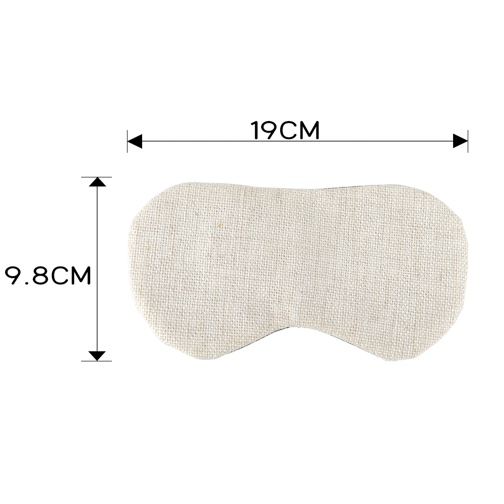 Fabricantes directos lotes de transferencia térmica material textil en blanco material de blindaje de ojos personalidad material en blanco mayorista
