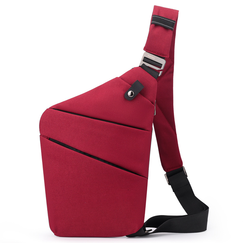 Wine red right shoulder