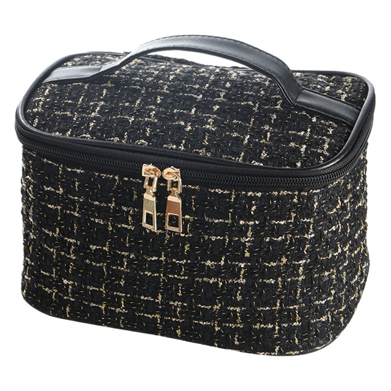 Косметичка в Корейском стиле в стиле Шанель, косметичка большой емкости, портативная дорожная дорогостоящая женская сумка для стирки