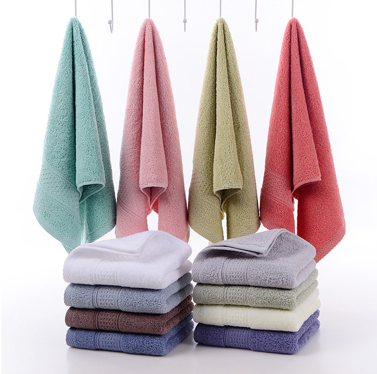 Manufacturer Wholesale Pure Cotton Absorbent Towels and Bath Towels, Available for Rental, Cross-Border Vacuum Compression, with Code for Amazon Dropshipping