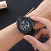 Silica gel sports fashionable watch strap, quartz swiss watch, dial, men's watch, wholesale