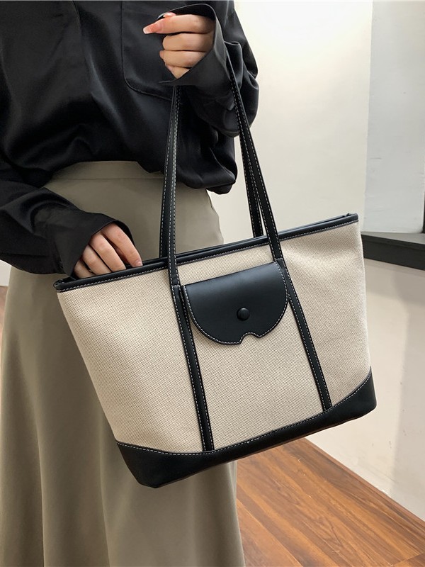 Bolsa de mujer comercio exterior transfronterizo nuevo lienzo bolso especial de alta calidad simple perezoso viaje bolsa de hombro universal