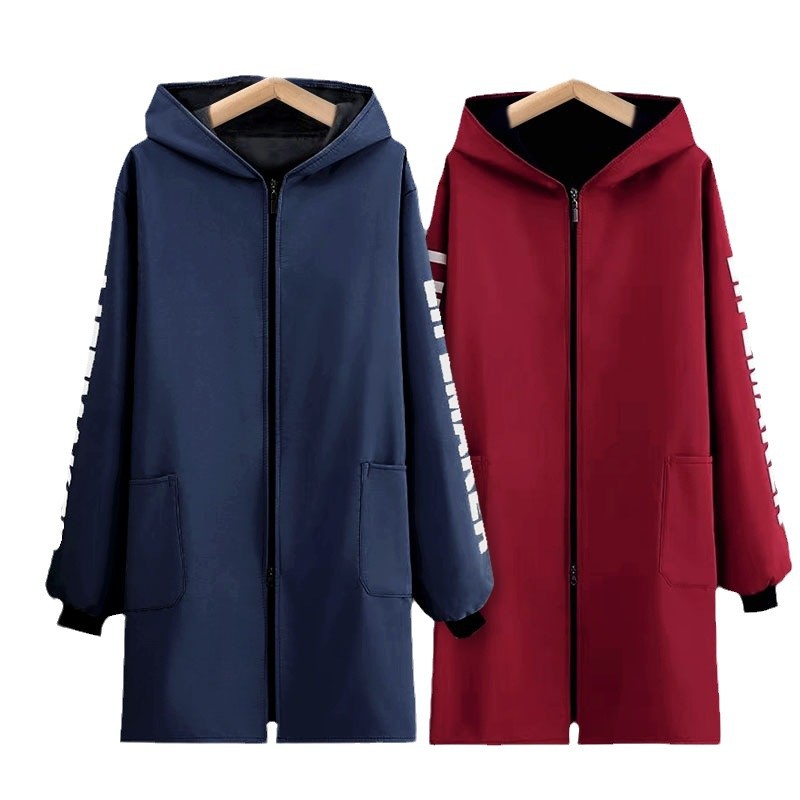 Añadir vello engrosado otoño invierno ropa de cocina casera impermeable a prueba de aceite a prueba de viento calentamiento delantal de cocina ropa de trabajo