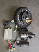 8寸无刷轮毂电机控制器电量显示转把套装