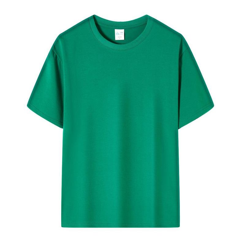 純綿半袖Tシャツ、カスタムプリントロゴ、新疆綿企業広告シャツ、カスタム綿アンモニアグループ文化シャツ、クラスユニフォーム|undefined