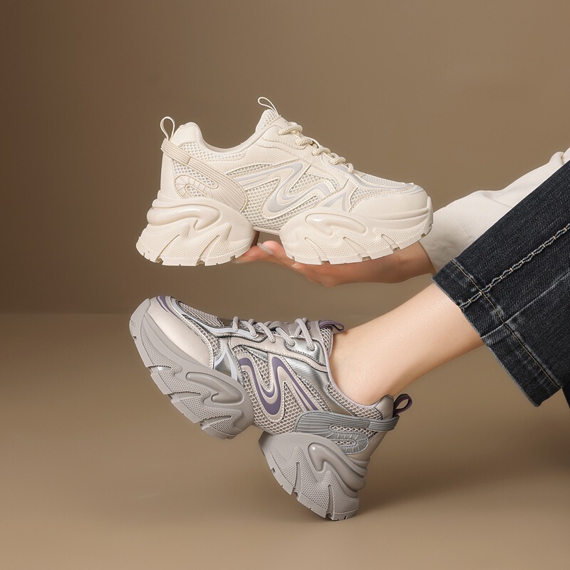 Zhr Thick-Soled Dad Shoes for Women 2026 New Model Sports Shoes Height-Increasing Casual Shoes Running Shoes for Women Zhr Thick-Soled Dad Shoes for Women 2026 New Model Sports Shoes Height-Increasing Casual Shoes Running Shoes for Women