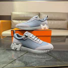 2025新款H字母男女同款欧美高端时尚舒适休闲运动鞋平底休闲板鞋