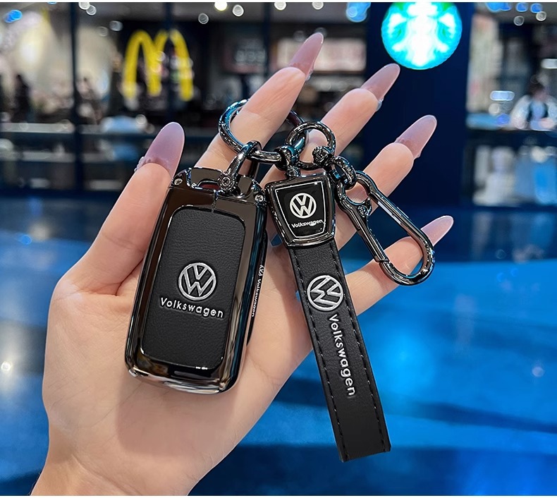 Suitable for Volkswagen Key Cover Old Model Sagitar Lavida Bora Tiguan Polo Santana Passat Car Metal Bag