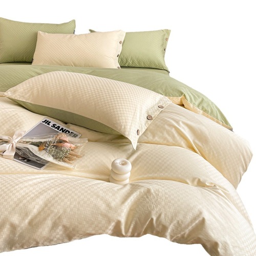 Light Luxury High-Grade 60-count Xinjiang Long Staple Cotton Single Pillowcase with Silk Velvet Embroidery 100% Pure Cotton Single Pillow Cover