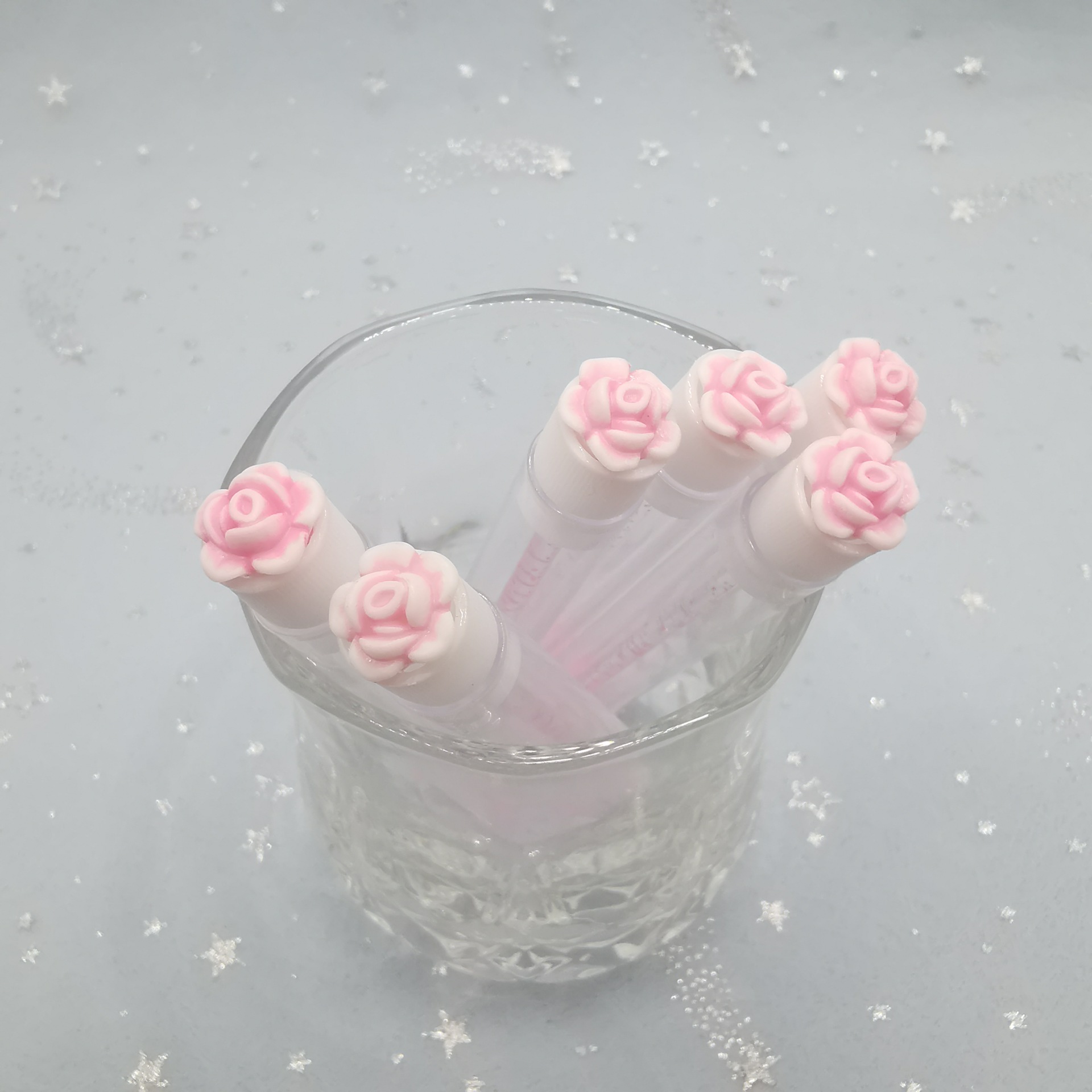 Acrylic Rose Tube Eyelash Brush Image 6