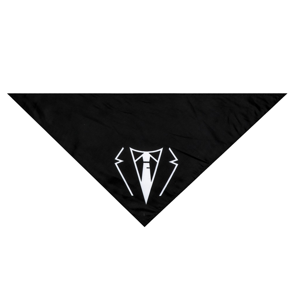 TANPOPO bufandas para mascotas toallas triangulares de poliéster impresión toallas de saliva para perros fiesta ropa de mascotas