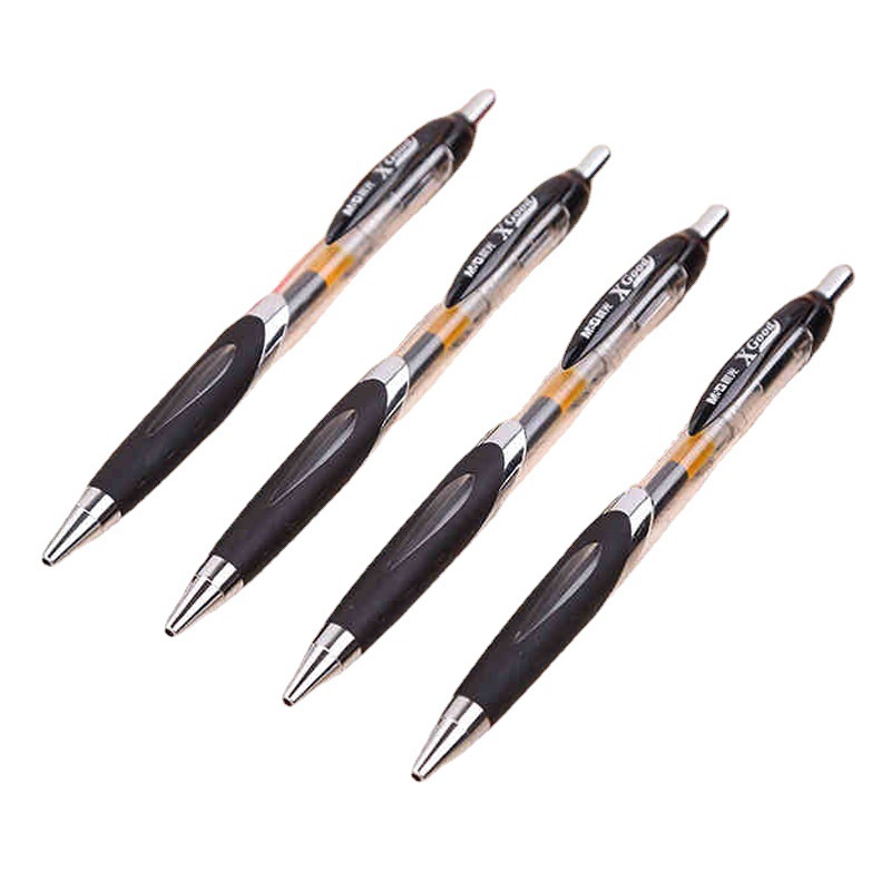 젤 펜 GP-1350 프레스 젤 펜 0.5mm 물 펜 검은 펜 사무실 서명 회의 펜 G-5