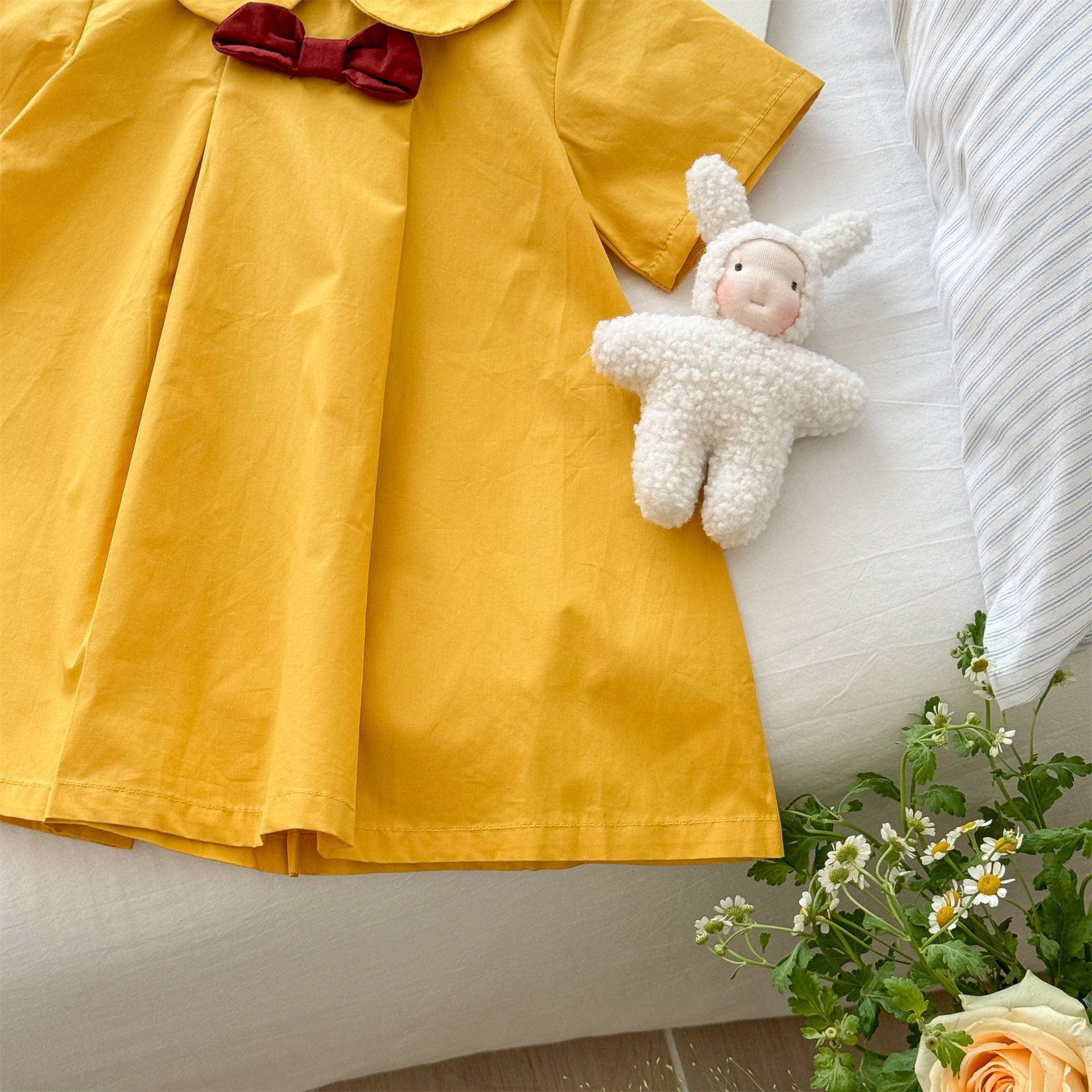 Vestido coreano de siete niñas con limón salado, tesoro femenino de verano, sentido cómico japonés, vestido de princesa uniforme de bola de estilo universitario jk