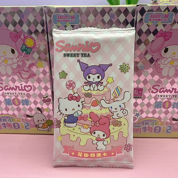 Sanrio thick card random 1 pack trial pack