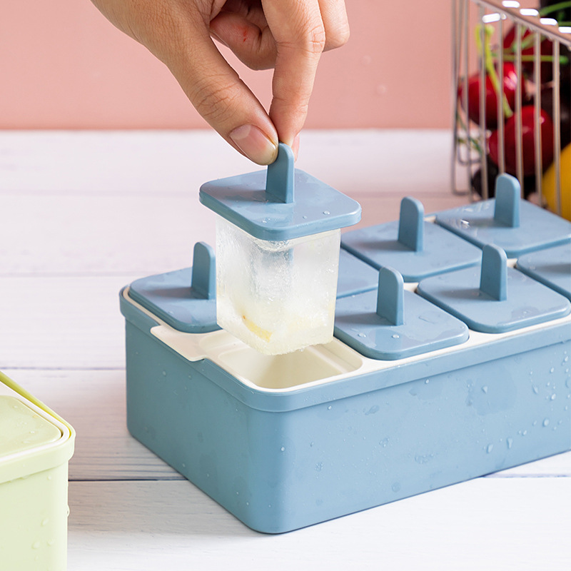 Food Grade Plastic Creative Popsicle Mold Household Ice Cream Mold Set Summer DIY Homemade Ice Cream Box Mold
