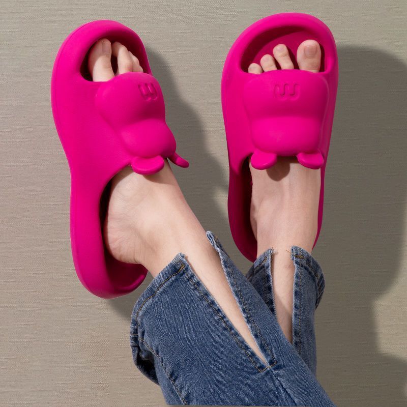 Eva Violent m Bear Home Thick-Soled Slippers with a Stepping-On-Poop Feeling, Suitable for Outdoor Wear on the Beach, Cross-Border Temu Dropshipping, Stepping-On-Poop Feeling Thick Soles Eva Violent m Bear Home Thick-Soled Slippers with a Stepping-On-Poop Feeling, Suitable for Outdoor Wear on the Beach, Cross-Border Temu Dropshipping, Stepping-On-Poop Feeling Thick Soles
