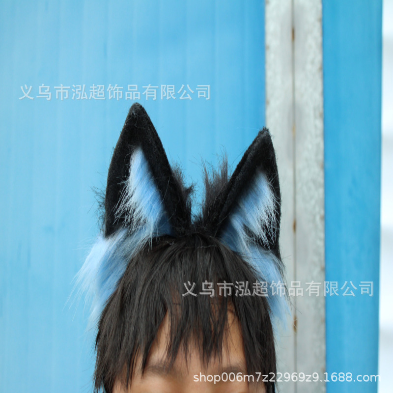 獣耳カチューシャシミュレーション猫耳lolitaしっぽlo娘動物耳ロリータ獣耳|undefined