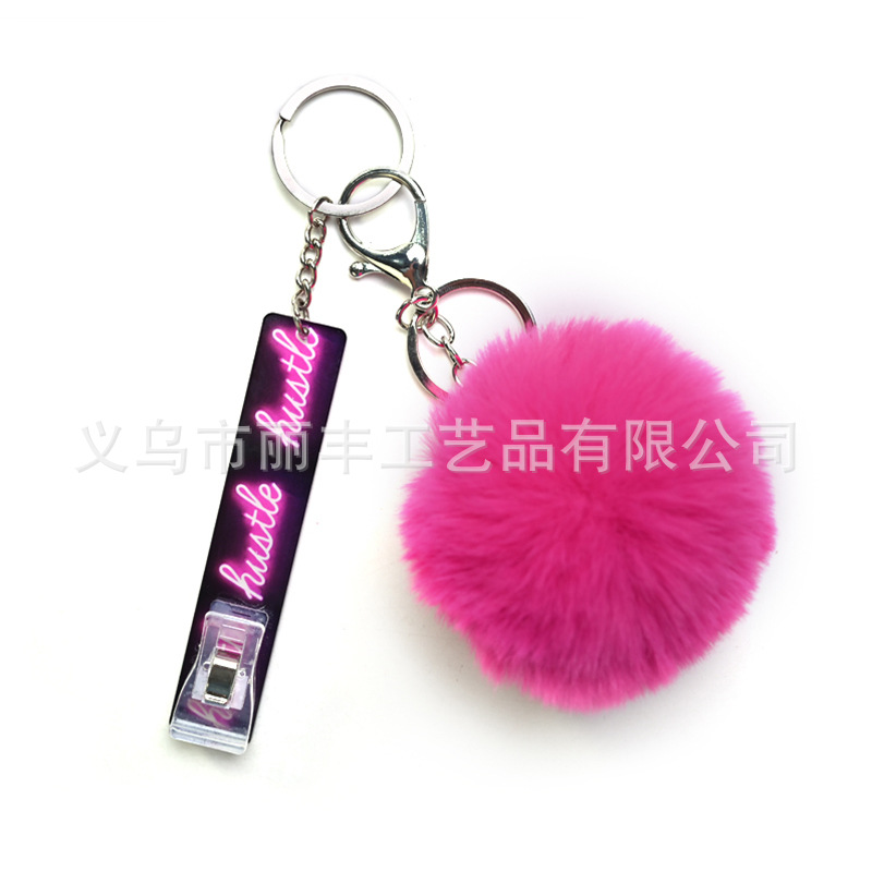 Revisor de tarjetas transfronterizo sin contacto Spot extractor de tarjetas de uñas largas Llavero extractor de tarjetas de combustible