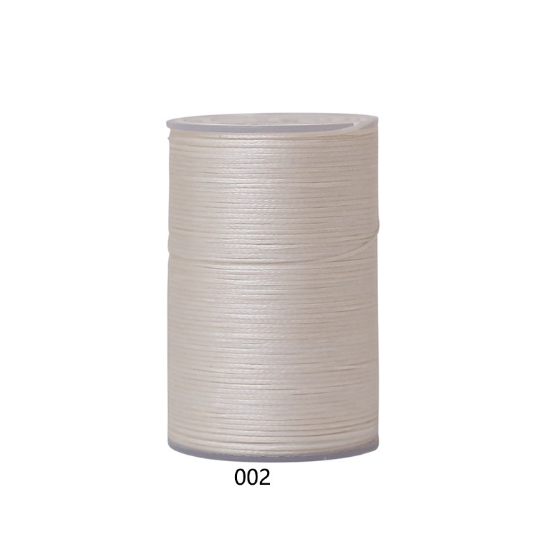 フラットワックス糸卸売 0.5 ミリメートル 12 ストランド 72m 手縫い DIY 革編組ロープ馬糸ミシン糸ポリエステルワックス糸|undefined