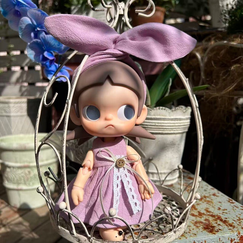 Zsiga Sister Gazi Skirt Longing Place Doll Clothes 1/8 Movable Doll One-Piece Skirt Headband Trendy Doll Clothes