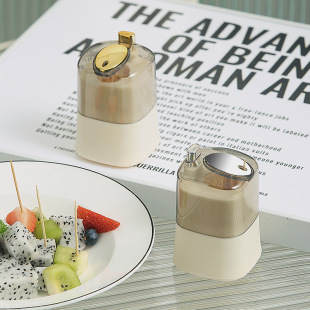 Creative square toothpick box automatic pop-up high-value household toothpick cans wholesale new cute plastic toothpick holder