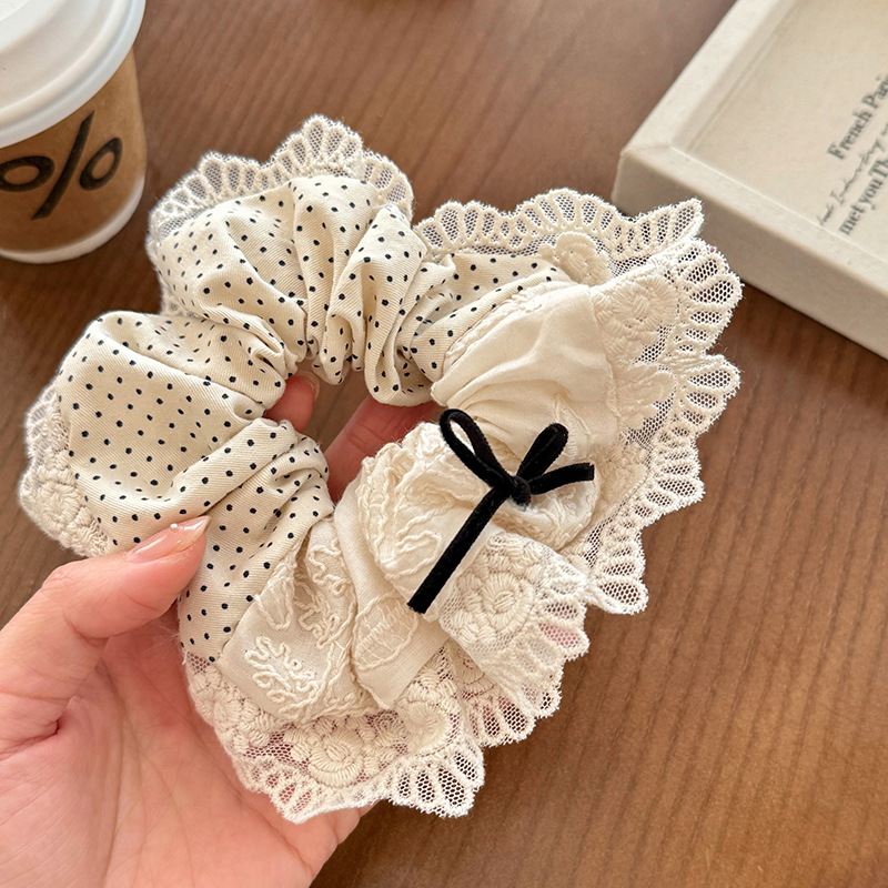 Women's Elegant Sweet Geometric Cloth Hair Tie display picture 1