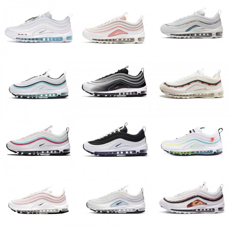 Putian обувь Air MAX97 пуля ретро полная ладонь воздушная подушка для мужчин и женщин пара спортивная обувь для бега во внешней торговле оптом