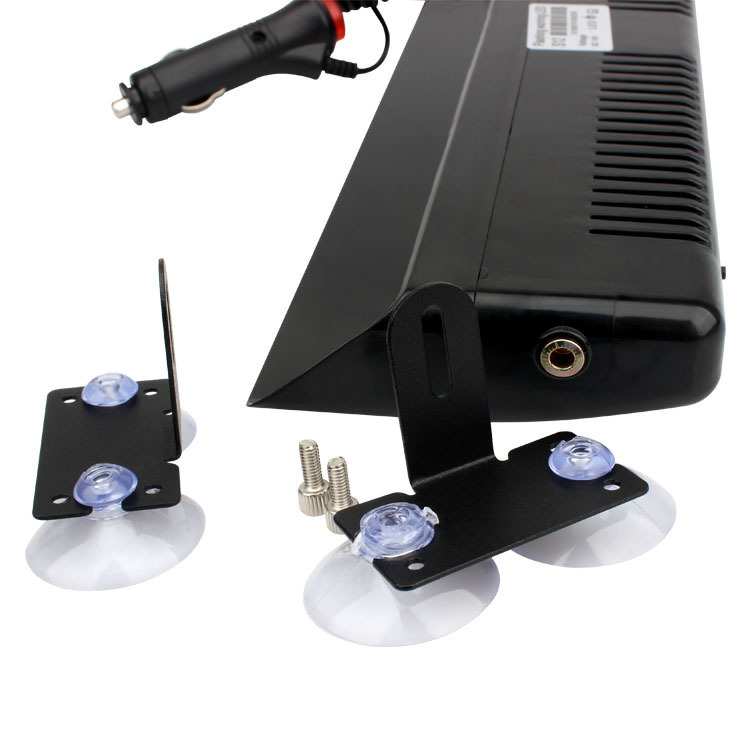 Factory Direct Supply High-Power 12Led Car Front Glass Flash Light Shovel-Type Suction Cup Light Warning Light